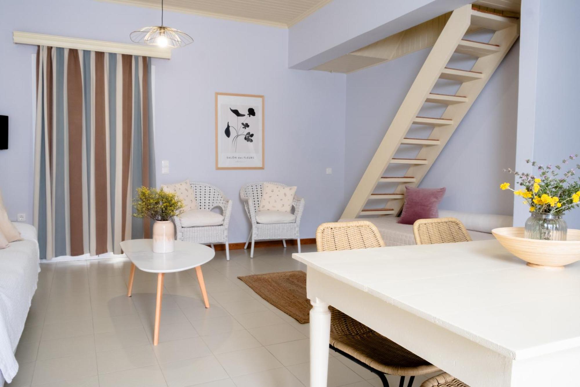 Blue House Apartments Василикос Экстерьер фото